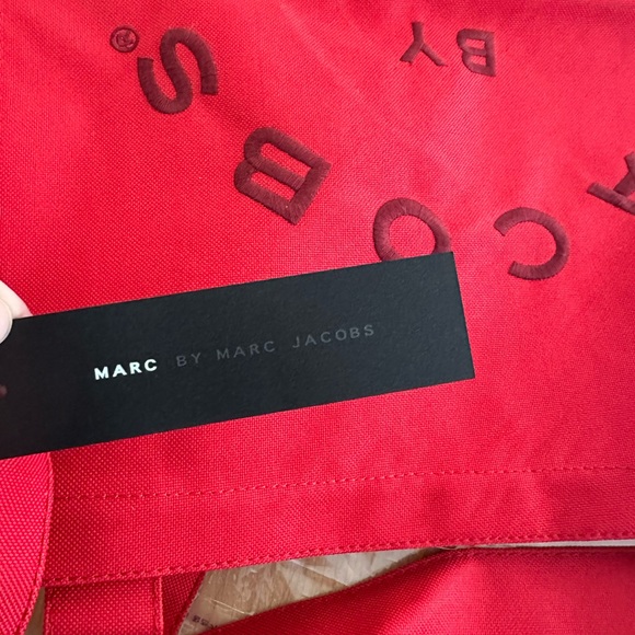 Marc by marc jacobs red tote shopping bag - Picture 3 of 8